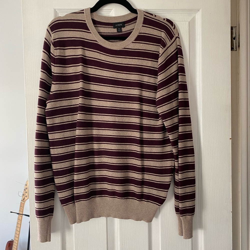 J Crew Striped Sweater